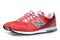 Мужские кроссовки New Balance 996 на каждый день красные